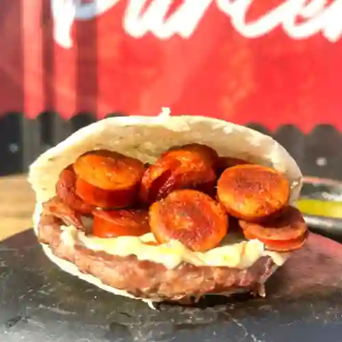 Combo Hamburepa Chorizuda + Bebida