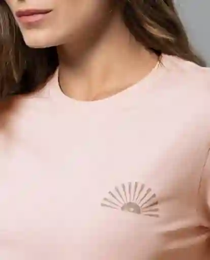 Camiseta Mujer Rosa Talla M 202G000 Rifle