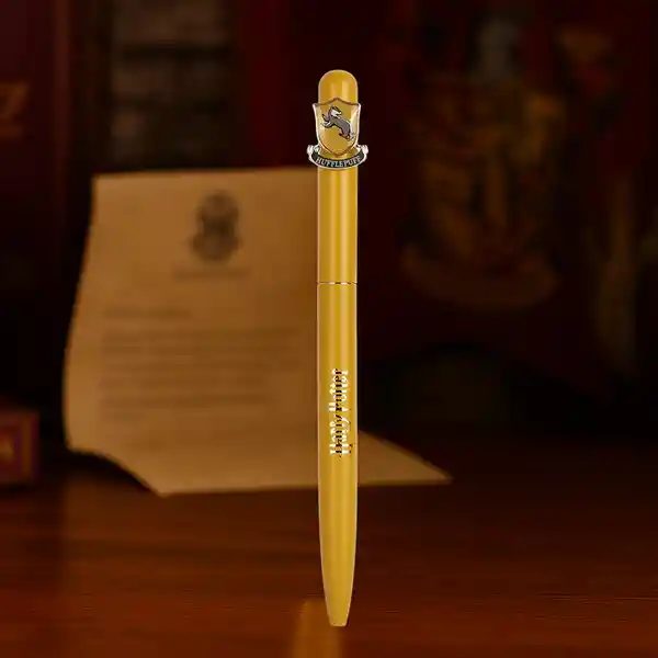 Esfero Hufflepuff Harry Potter Negro 10 mm Miniso