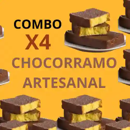 Combo X 4 Chocorramo Artesanal