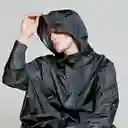 Rainkiss Poncho Black to Black Negro