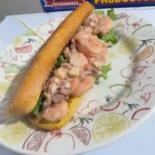 Sandwich de mariscos