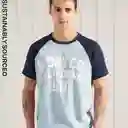 Superdry Camiseta Cali Surf Graphic Baseball Tee Talla S