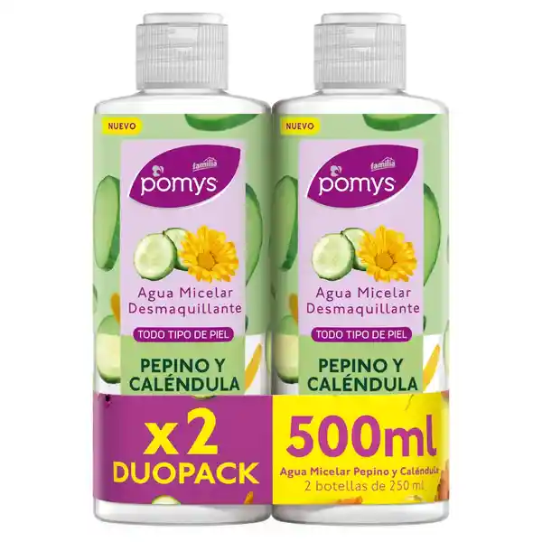 Agua Micelar Pepino Y Calendula Pomys X 250 Ml