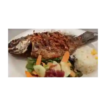 Mojarra Negra Frita