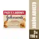 Jabón JOHNSON'S Avena TRIPACK 330 GR