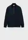 Sudadera Winny Navy Talla M Hombre Mango