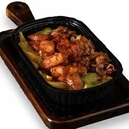 Papamix con Chorizo