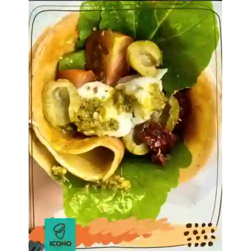 Crepe Mediterráneo