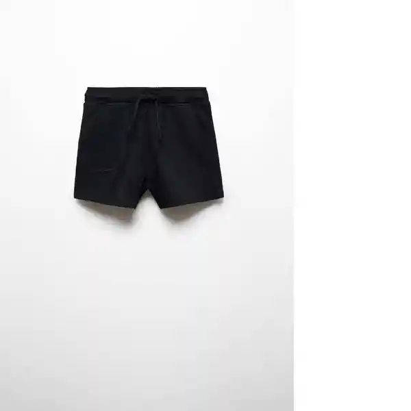 Short Lea Negro Talla 14 Niñas Mango