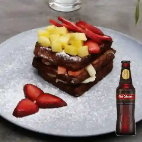 Combo Tostadas Francesas + Club col. Negra Bot. 330ml