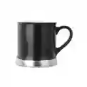 Taza de Cerámica Serie Silver Grey Negro Miniso