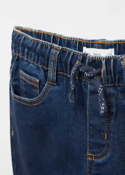 Jean Comfy Tejano Oscuro Talla 11 Niños Mango