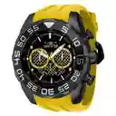 Reloj Speedway Hombre Amarillo 40046 Invicta