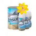 Oferta Ensure Base Vainilla 900gr gratis 3 RPB vainilla 220ml