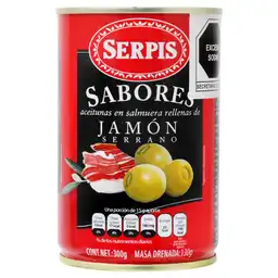 Serpis Aceituna Rellena de Jamón Serrano