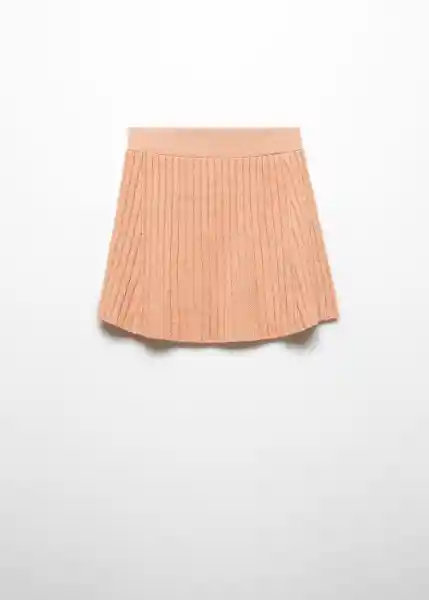 Falda Phill Peach Talla M Mujer Mango