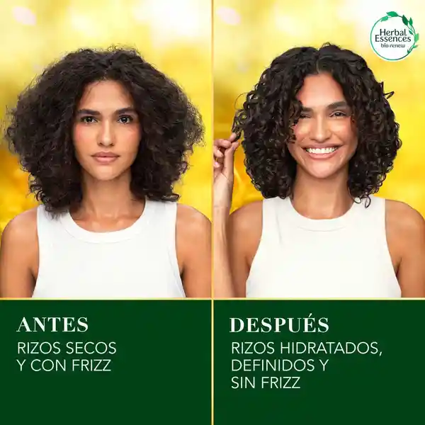Tratamientos Para Cabello Herbal Essences Rizos Hidratados Aguacate (300 Ml)