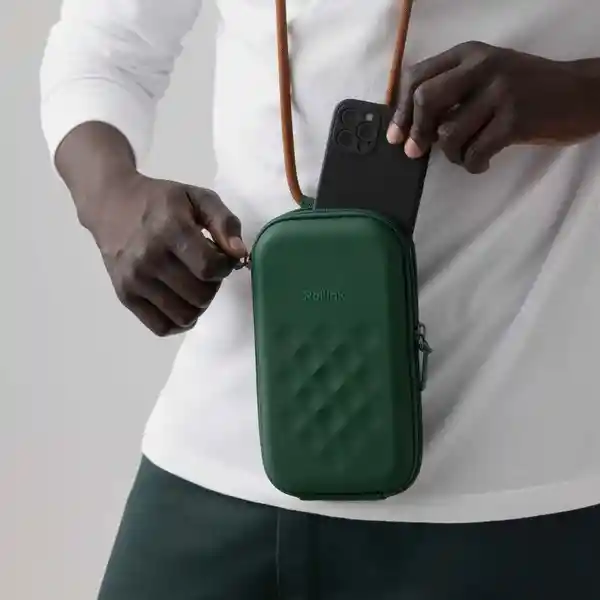 Rollink Bolso Para Celular Verde Pequeño