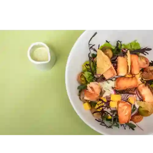 Ensalada Verde de Salmón