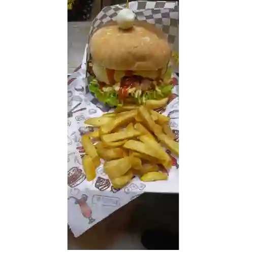 Hamburguesa Acaballo en Combo