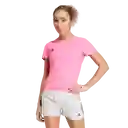 Adidas Camiseta Manga Corta Adizero e Correr Rosado Talla XS