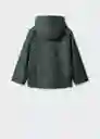 Abrigo Anorak Pepe5 Botella Talla 14 Niños Mango
