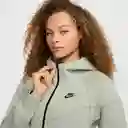 Nike Buzo Hdy Hoodie Lifestyle Verde de Mujer Talla L