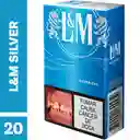 L&M Silver​ x 20 Cigarrillos