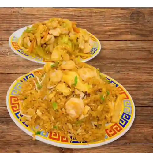Combinado Grande Pollo y Camarón