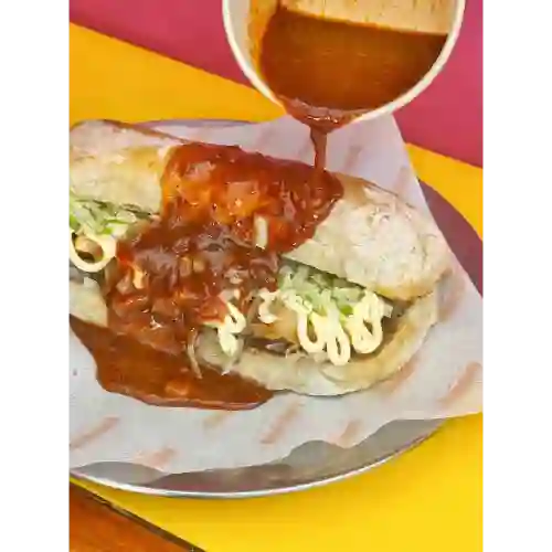 Torta de Birria de Res