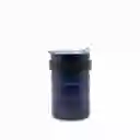 Mug Doble Pared Acero Azul Oscuro 550 mL Ambiente Gourmet