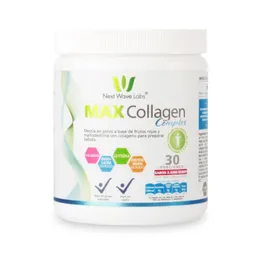 Max Collagen Mezcla de Frutos Sabor Kiwi Berry en Polvo