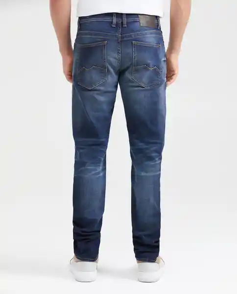 Jean Slim Fit Famous Azul Dark Ultra Oscuro 30 / 32 Chevignon