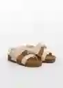 Sandalias Avisb Blanco Talla 23 Niñas Mango