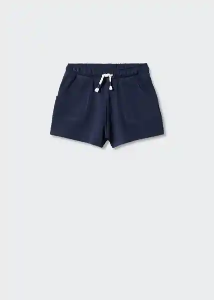 Short Lea Navy Talla 12 Niñas Mango