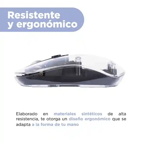 Mouse Inalambrico Serie Ice Brick Negro Miniso