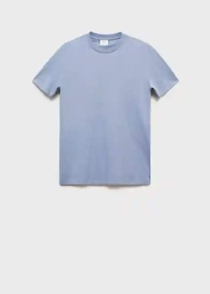Camiseta Cherlo Agua Talla M Hombre Mango