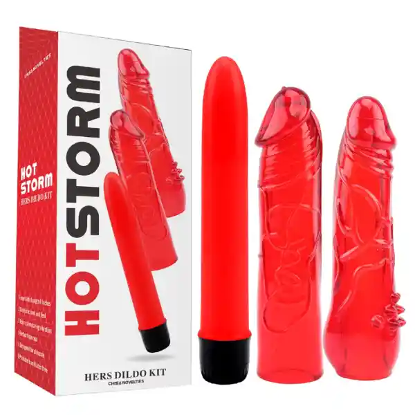 Chisa Kit Dildo Vibrador Hers