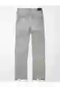 Jean Fashion Mujer Gris Talla 10 REGULAR American Eagle