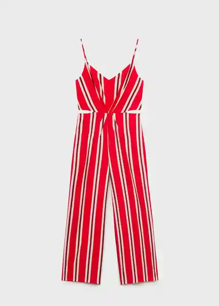 Enterizo Mono Myko Rojo Talla S Mujer Mango