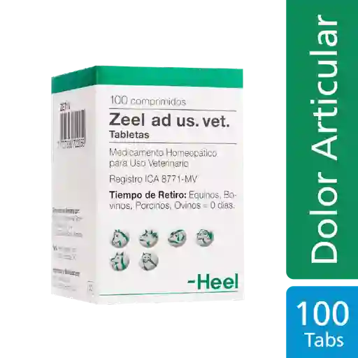 Zeel Ad Us Vet X 100 Comprimidos