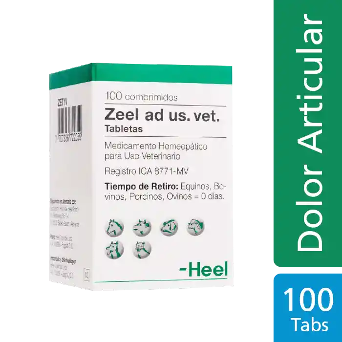 Zeel Ad Us Vet X 100 Comprimidos