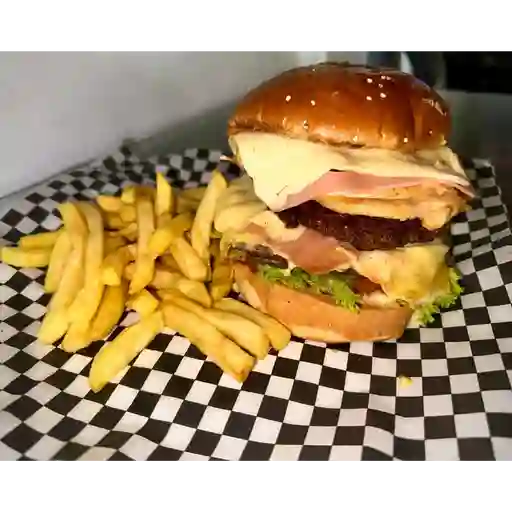 Hamburguesa de la casa