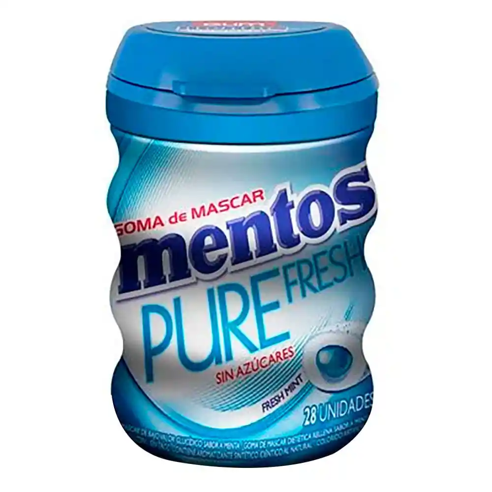 Mentos Goma De Mascar Sin Azúcar