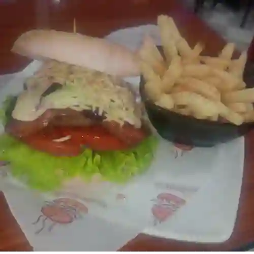 Hamburguesa Bbq