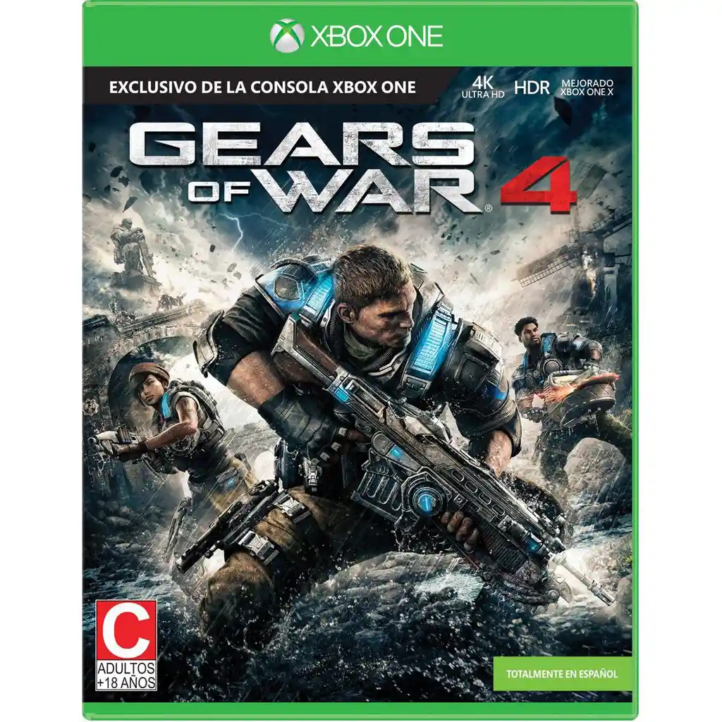 Xbox One Juego Gears Of War 4 (4k)