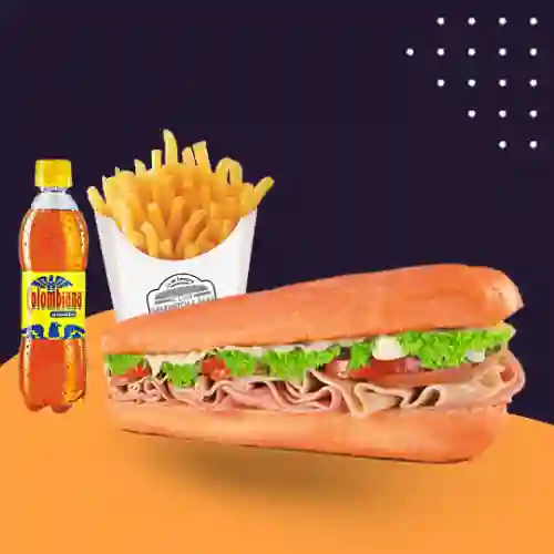 Promo Sandwich Especial + Papas + Gaseosa