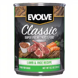 Evolve Classic Alimento Húmedo para Perro Sabor Cordero