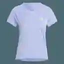 Adidas Camiseta Adizero Tee Mujer Azul Talla XS Ref: IX2827